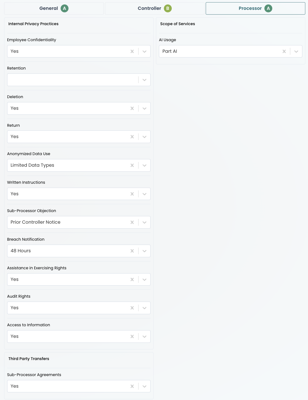 Global Privacy Hub compliance platform