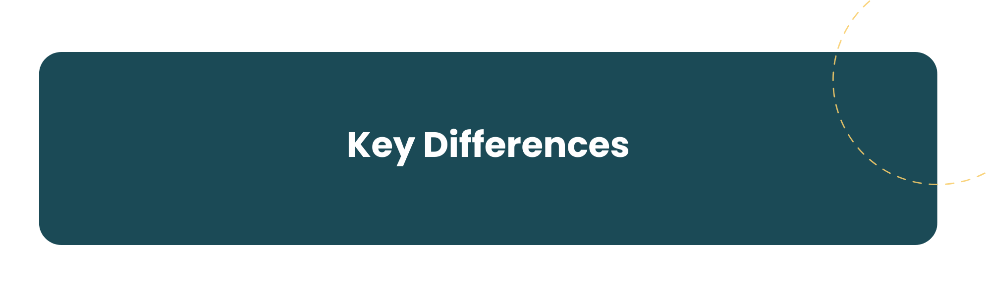 Key Differences